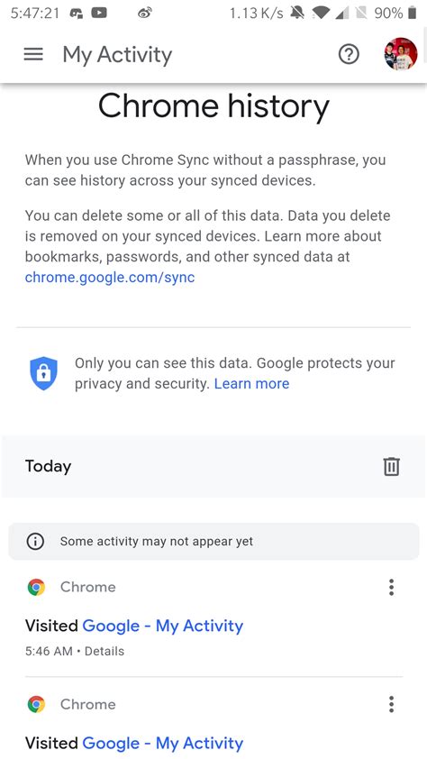 myactivity google com history delete|A Step